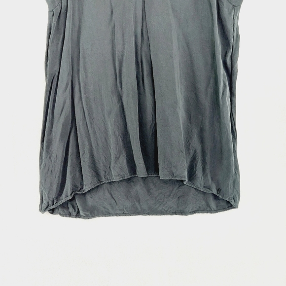 Anthropologie Maeve Ally Tunic Black Cutouts Summer Lagenlook Top P2952 - Picture 4 of 10